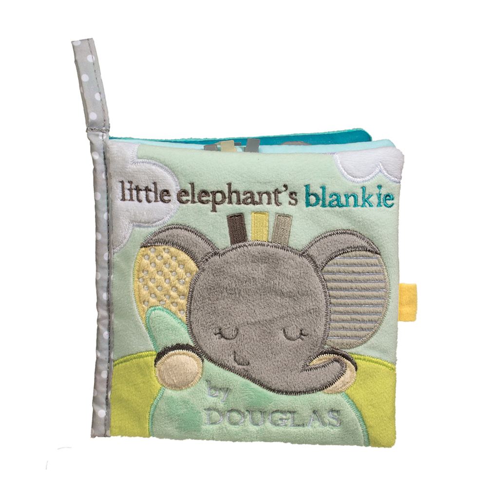 6408.jpg Joey Gray Elephant Soft Activity Book - Image 1